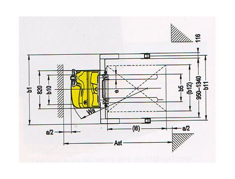 Cамоходный электроштабелер CTDR15-III, г/п 1500 кг, в/п 3300 мм
